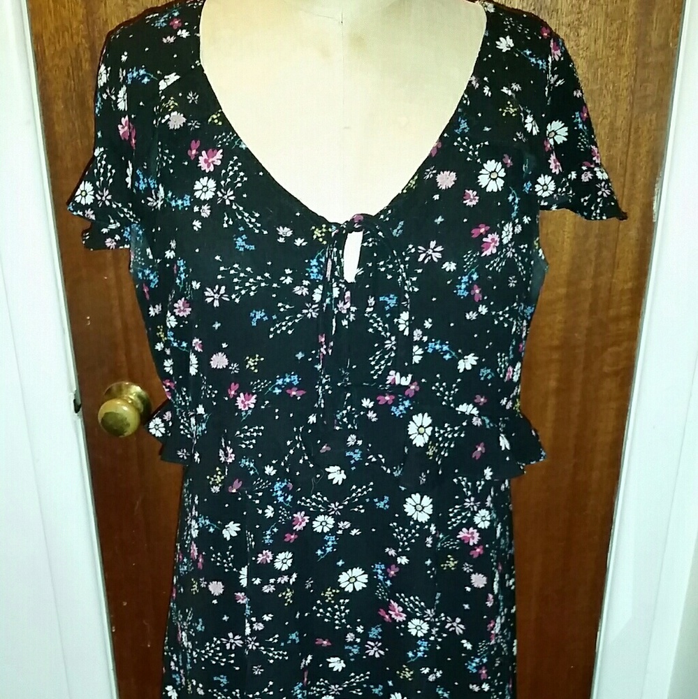 Floral summer dress